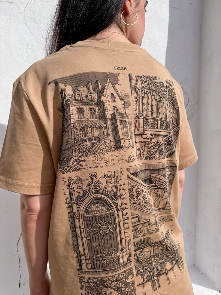 Cityscape Backprint Tee